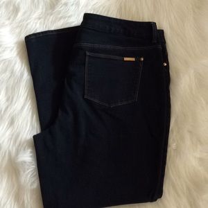 Chico’s 2 the slimming girlfriend ankle jean.